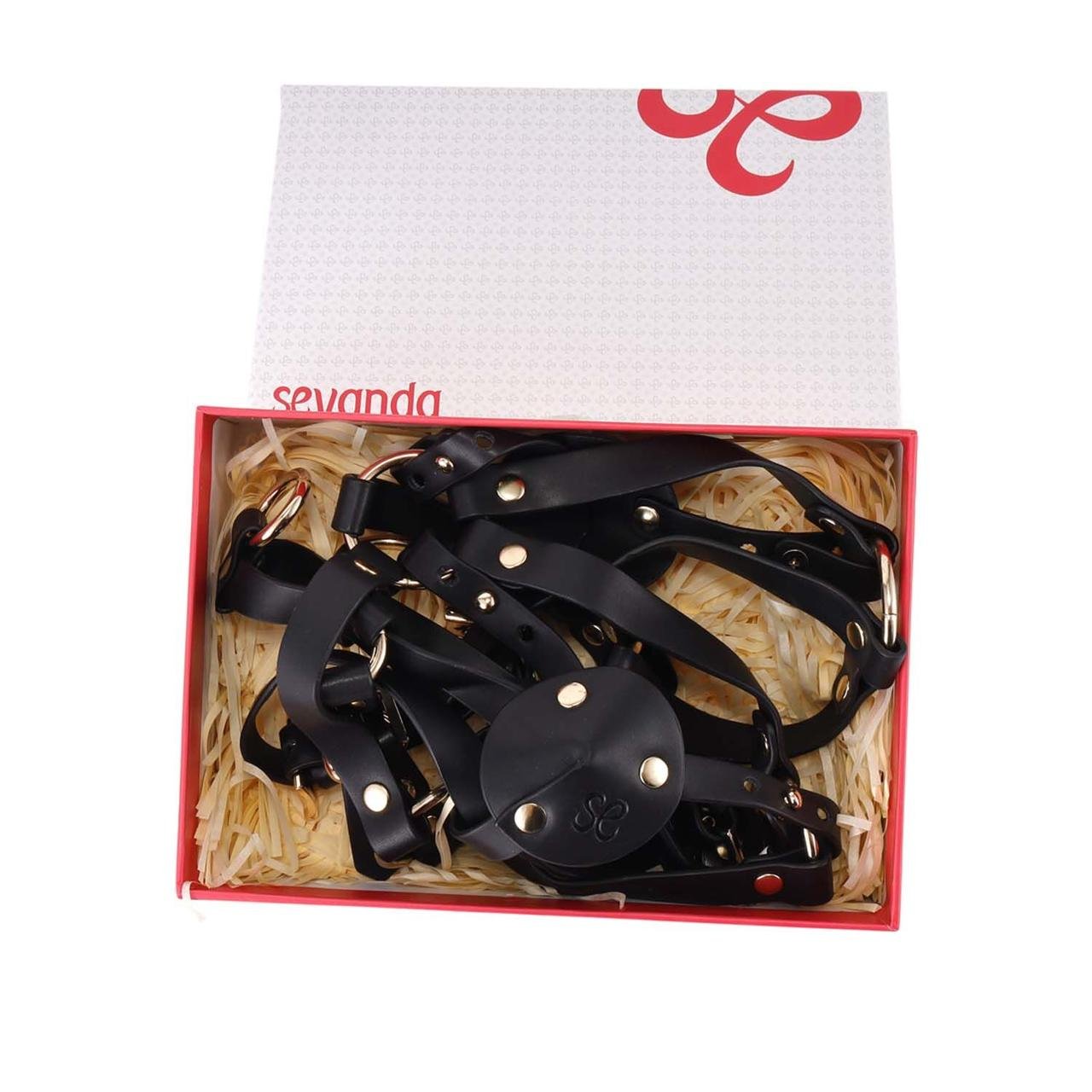 Портупея на грудь LOCKINK SEVANDA Queen Chest Harness with Removable Bra в DIDO
