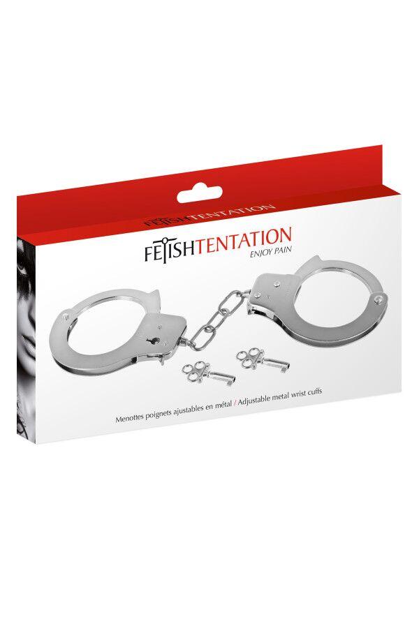 Наручники Fetish Tentation Adjustable metal wrist cuffs в DIDO