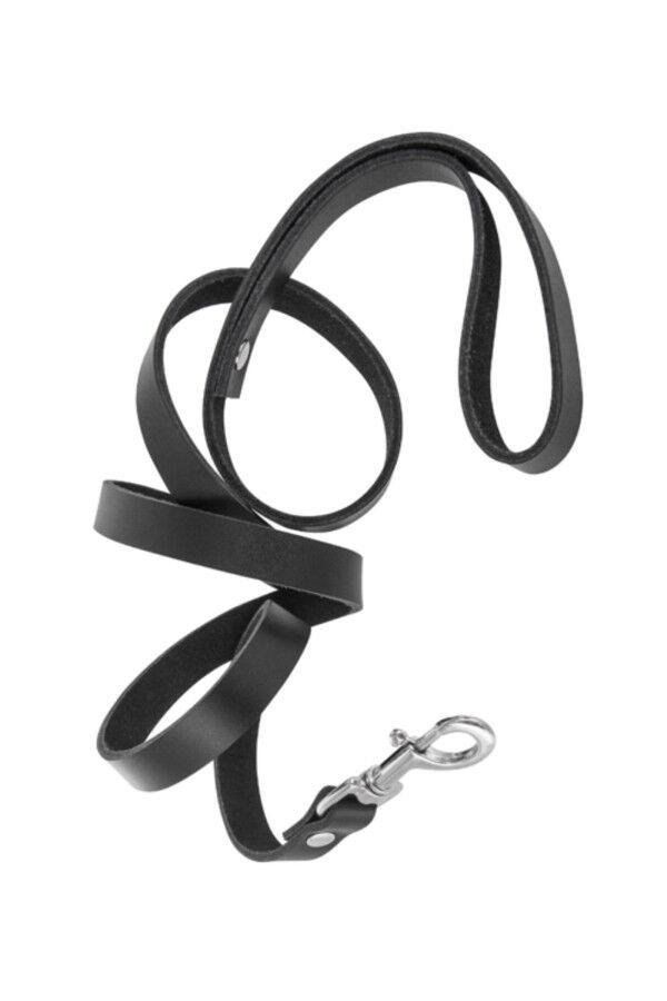 Повідець Fetish Tentation Premium Patent leather chocker and leash в DIDO