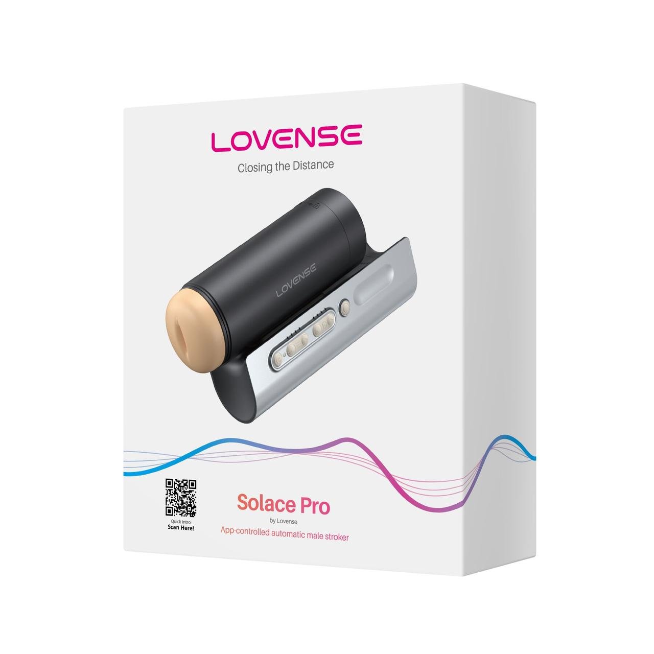 Интерактивный смарт-мастурбатор Lovense Solace Pro, до 300 фрикций в минуту, до 12,5 часов работы в DIDO