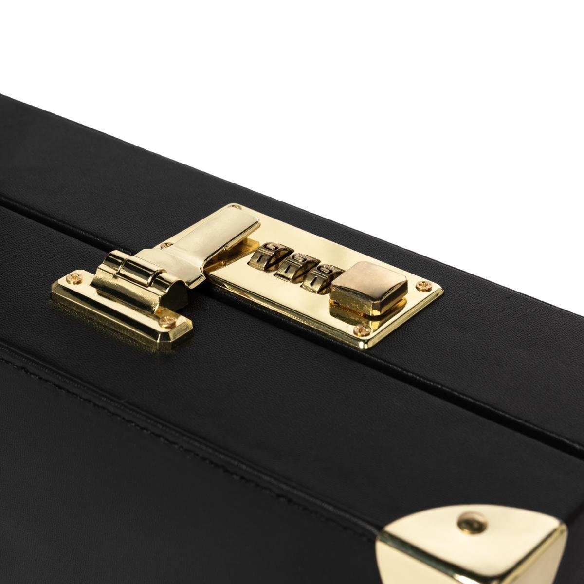 Набір для BDSM Bedroom Fantasies: Bondage Suitcase 13 Pcs - Cow Leather в DIDO