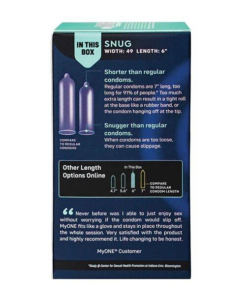 Презервативи MyONE Snug 10 шт, картонна коробка DIDO