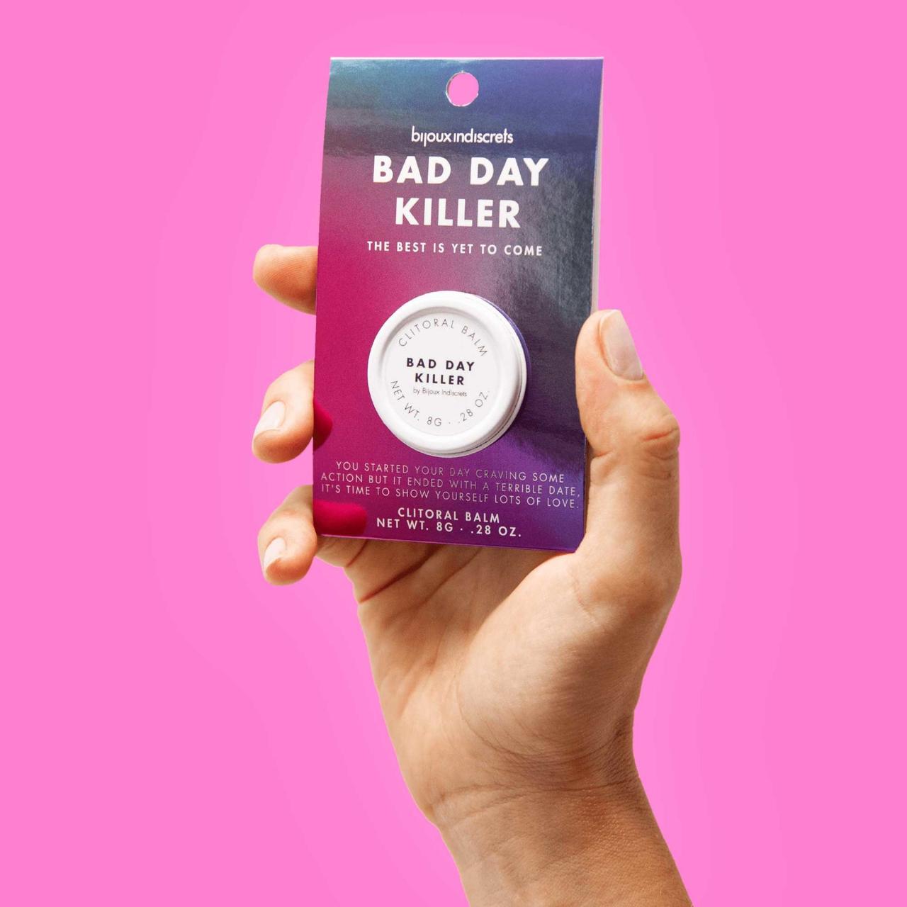 Бальзам для клитора Bijoux Indiscrets Bad Day Killer (Наслаждайся каждым днем), разогревающий в DIDO