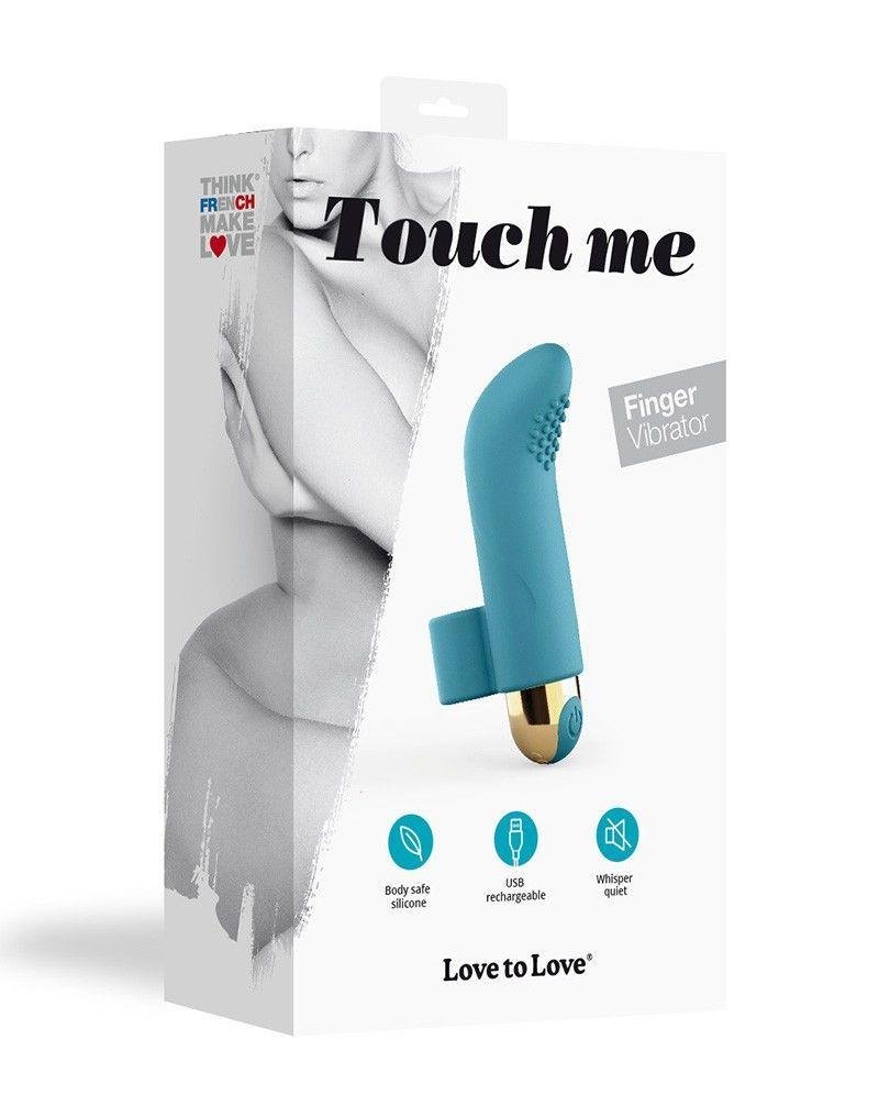 Вібратор на палець Love To Love TOUCH ME PETROLE потужність, що перезаряджається, в DIDO