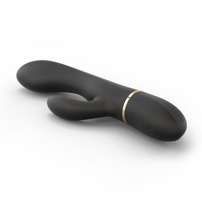Вибратор-кролик Dorcel GLAM RABBIT, гибкий ствол, стимуляция точки G, 2 мотора в DIDO