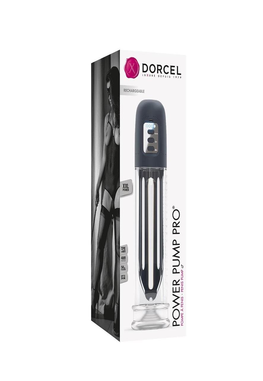 Вакуумна помпа Dorcel POWER PUMP PRO для члена довжиною до 20см, діаметр до 5см в DIDO