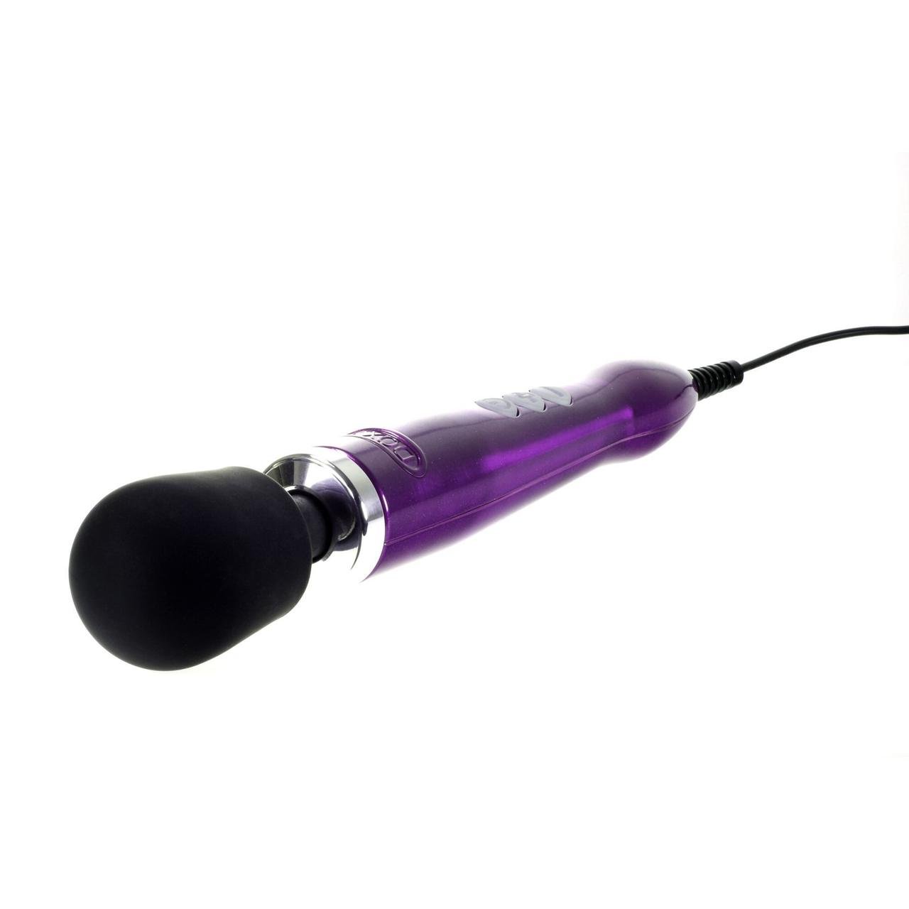 Вибромассажер DOXY Die Cast Purple, очень мощный, питание 220В, металлический корпус в DIDO