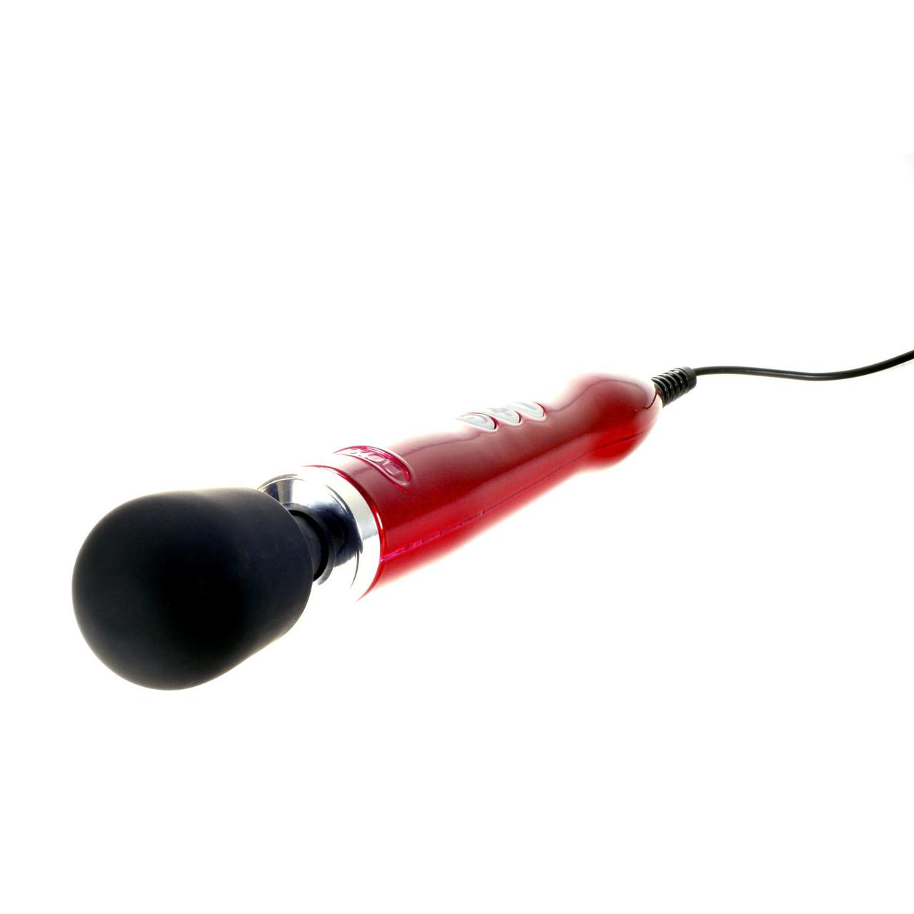 Вибромассажер DOXY Die Cast Red, очень мощный, питание 220В, металлический корпус в DIDO