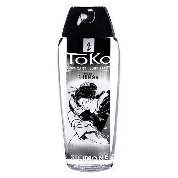 Лубрикант на силиконовой основе Shunga Toko SILICONE (165 мл) подходит для частого использования в DIDO