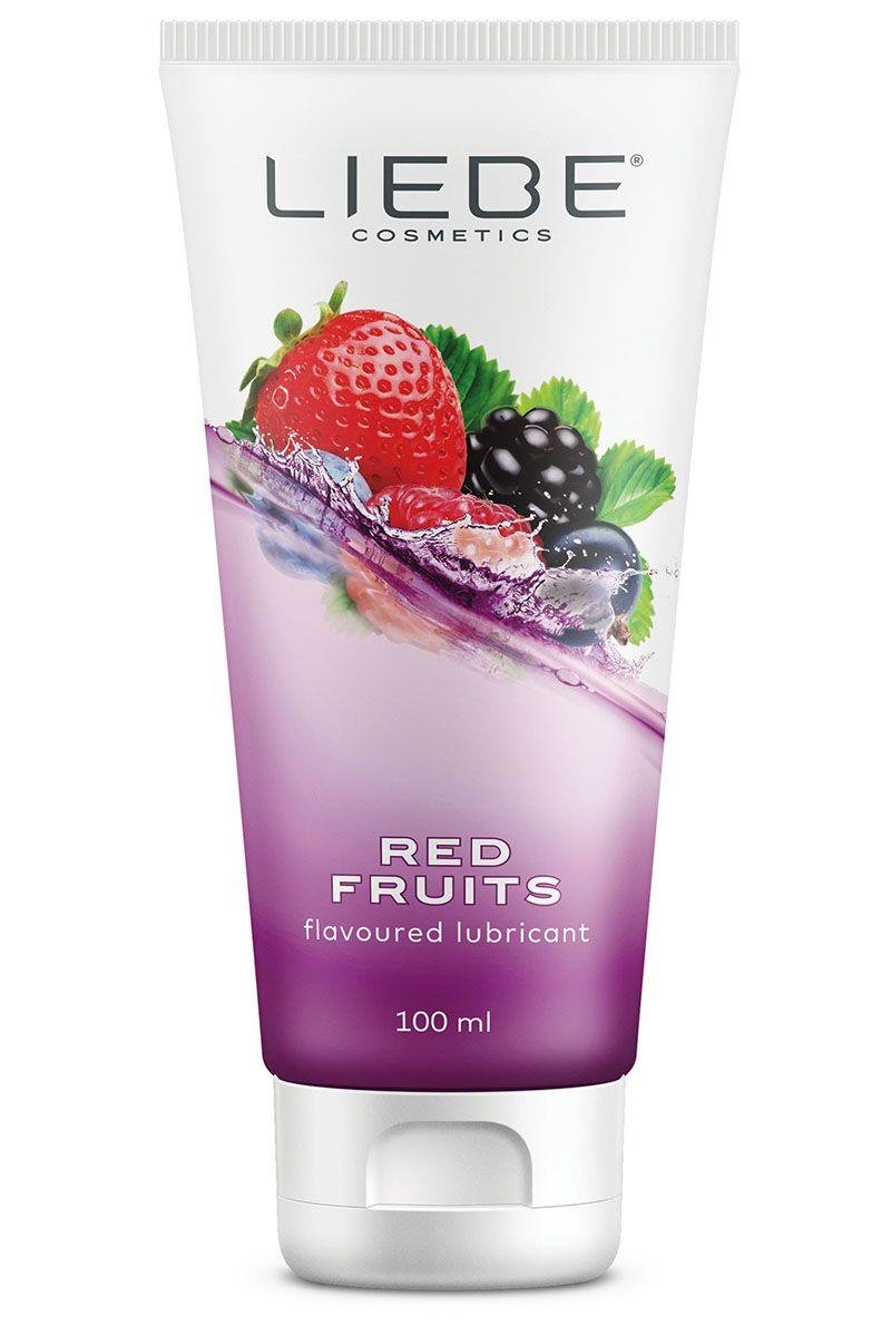 Распродажа!!! Лубрикант на водной основе Liebe Lubricant Red Fruits 100 мл (срок 11.2025)