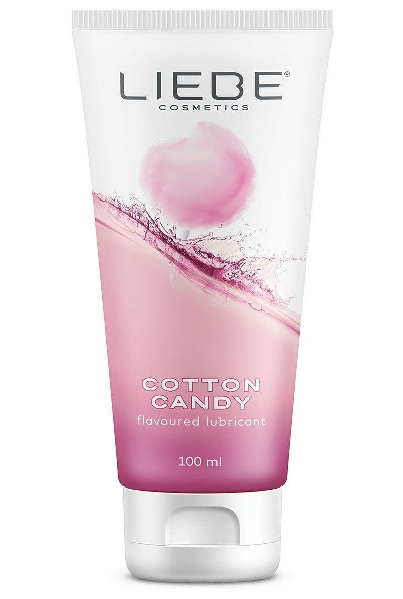 Распродажа!!! Лубрикант на водной основе Liebe Lubricant Cotton Candy 100 мл (срок 12.2025)