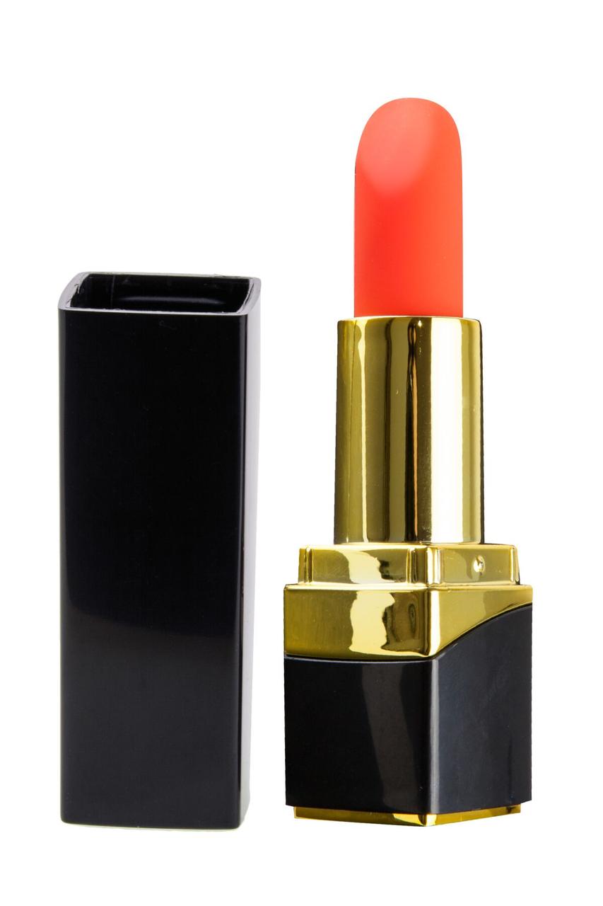 Вибратор-помада S Pleasures Lipstick Vibrator, очень реалистичный, 10 режимов
