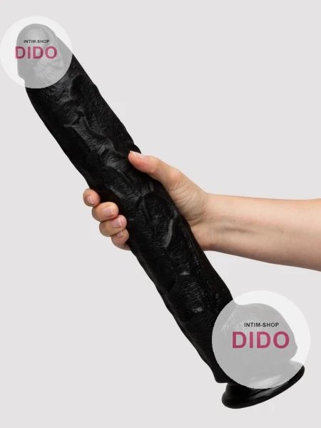 Фалоімітатор Doc Johnson Dick Rambone Cock Black, діаметр 6см, довжина 42см, ПВХ в DIDO