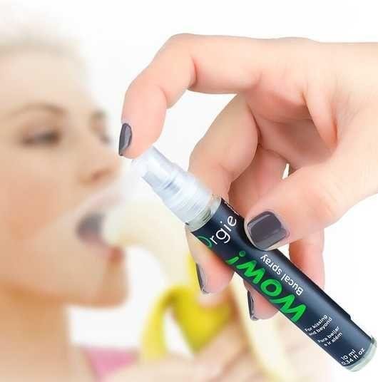 Спрей для орального сексу Orgie – Wow! (10 мл) з охолоджуючим ефектом у DIDO