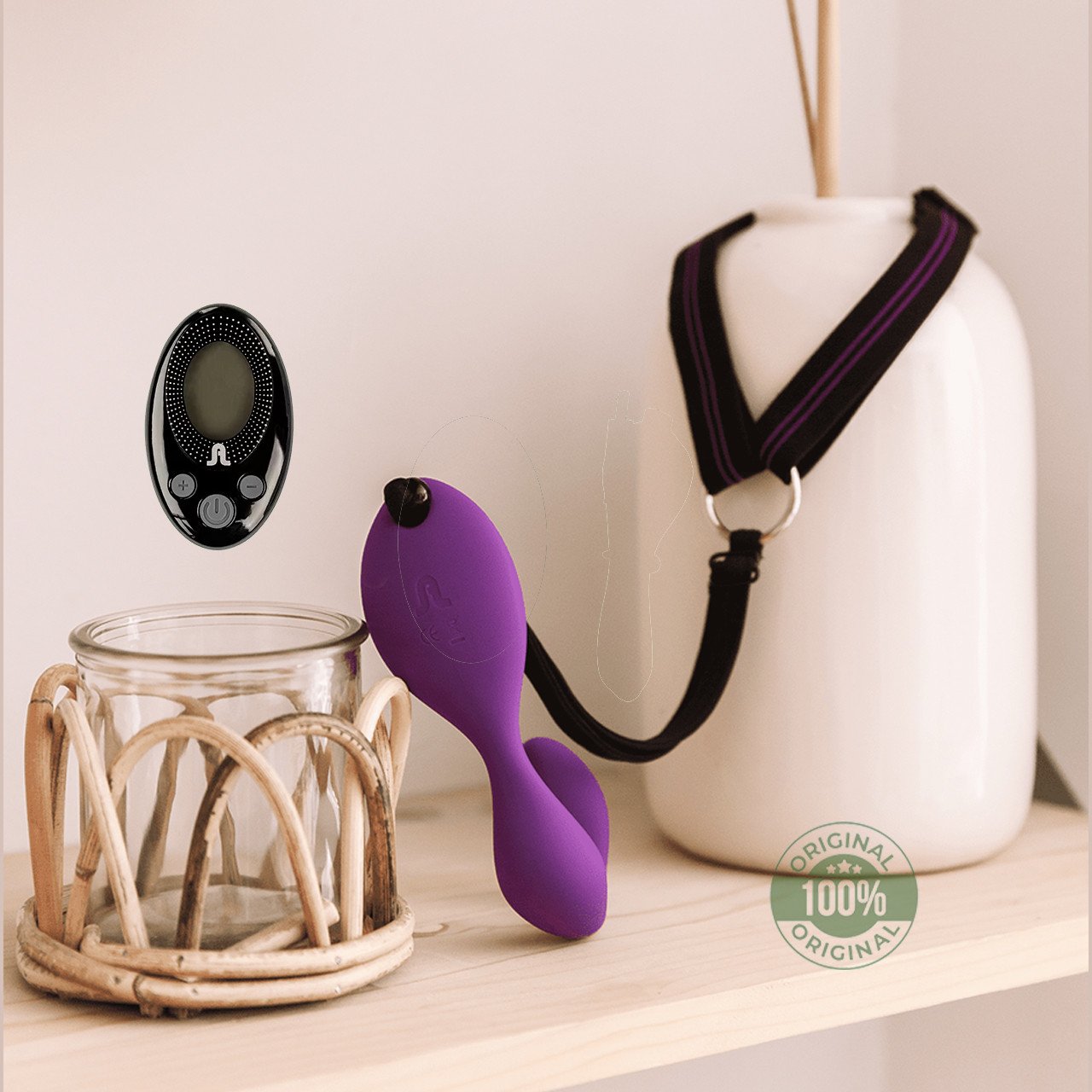 Вібратор під одяг Adrien Lastic Mr.Hook з пультом LRS у DIDO