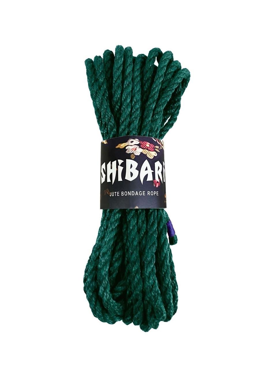 Джутовая веревка для Шибари Feral Feelings Shibari Rope, 8 м зеленая