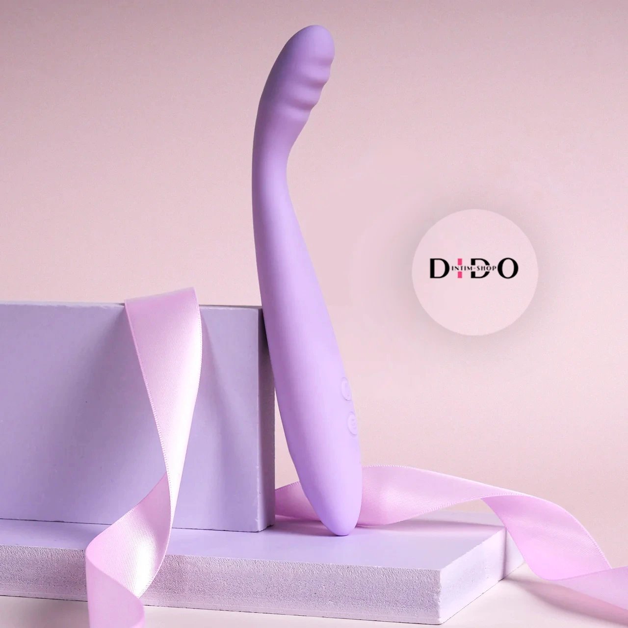 Тонкий смарт-вібратор точки G Svakom Cici 2 Lilac, підігрів до 38 ° C в DIDO
