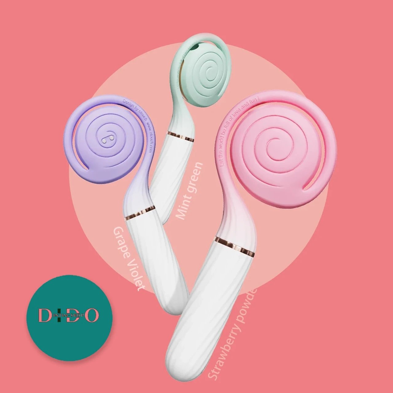Пульсатор із вакуумною стимуляцією Otouch LOLLIPOP Purple в DIDO