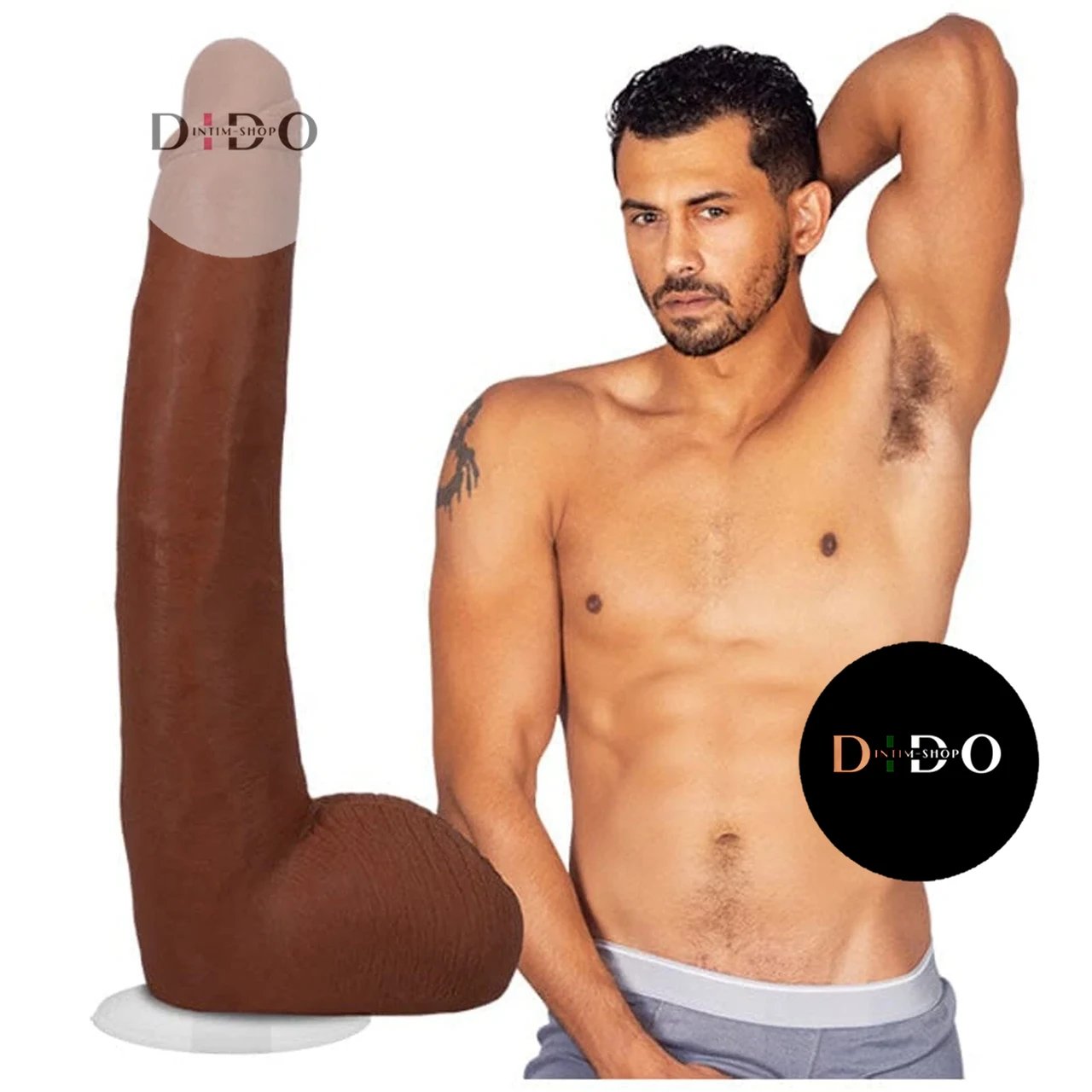Фаллоимитатор Doc Johnson Signature Cocks Alex Jones 11 inch UltraSkyn