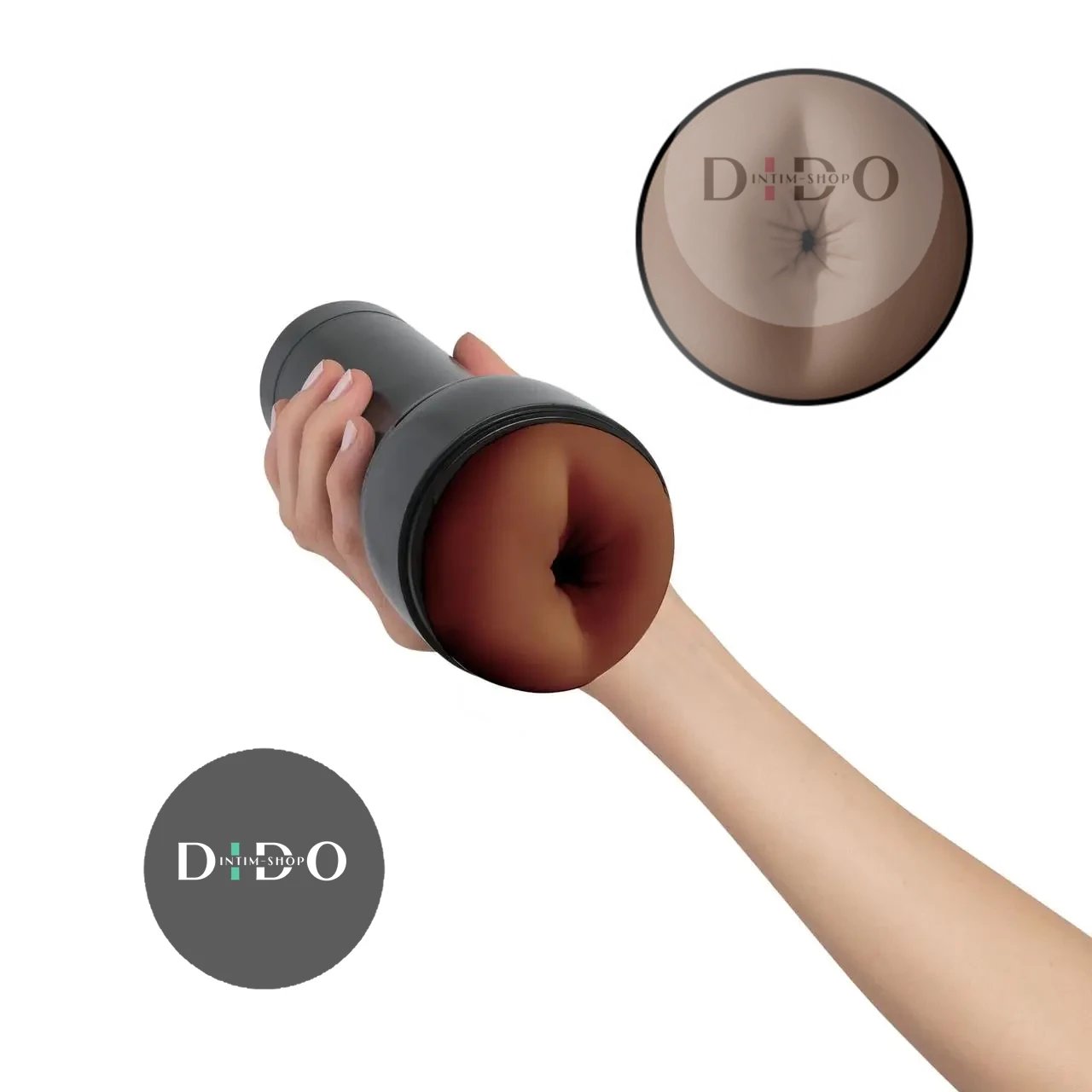 Мастурбатор-попа Kiiroo Feel Stroker Butt Mid Brown для секс-машини Kiiroo Keon у DIDO