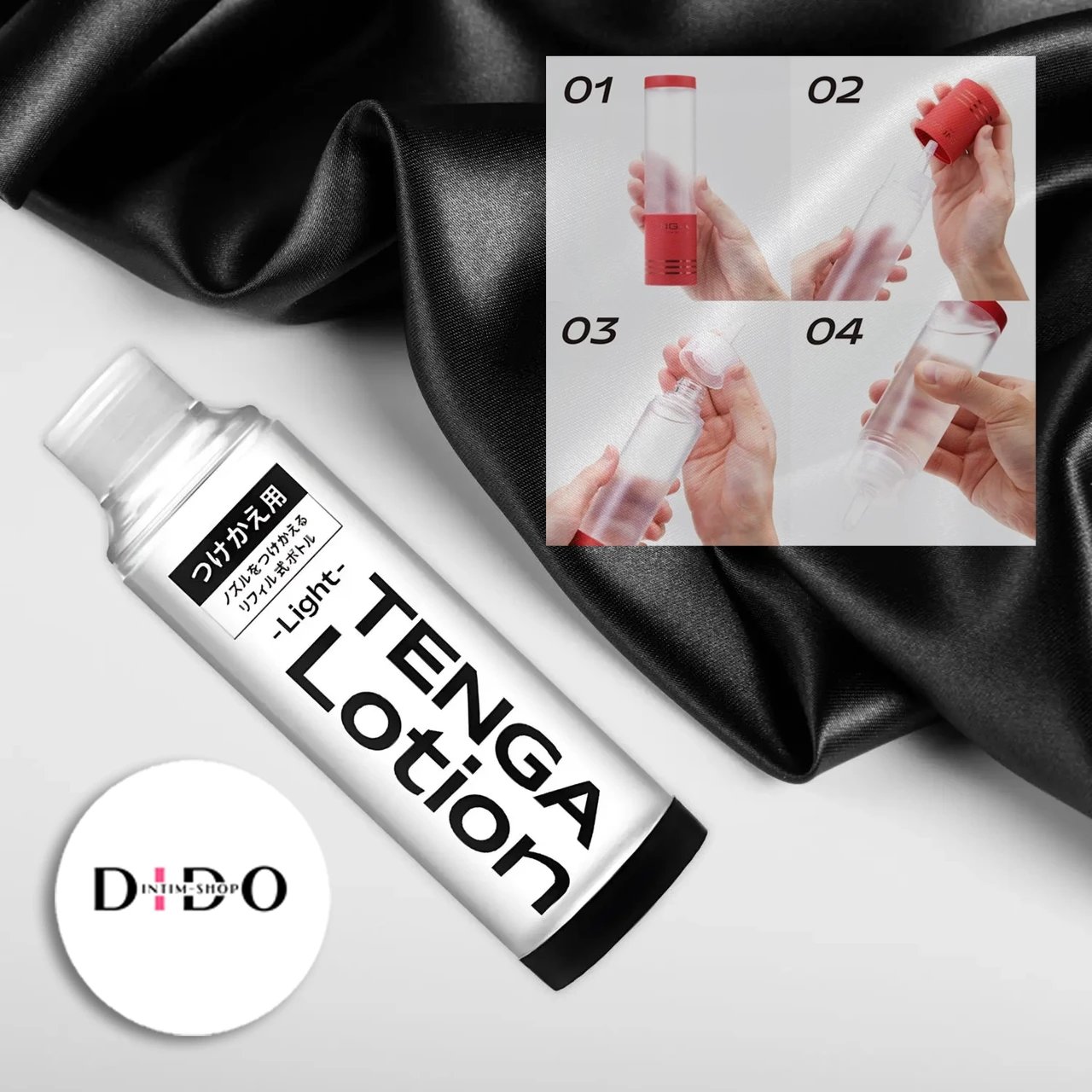 Сменный флакон густого лубриканта Tenga Lotion Refill Mild (170 мл) в DIDO