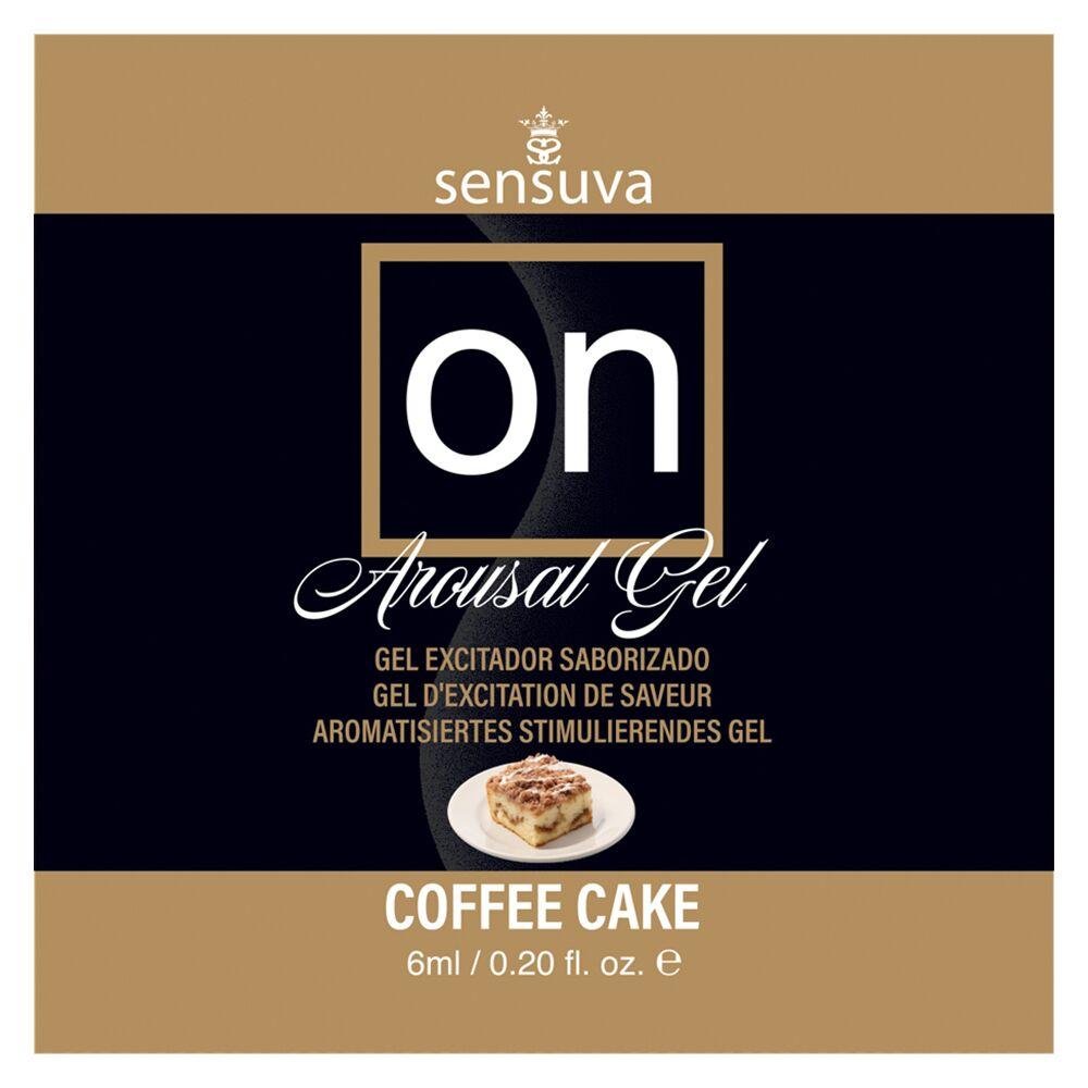 Пробник збуджуючого гелю Sensuva - ON for Her Arousal Gel Coffee Cake (4 мл) у DIDO