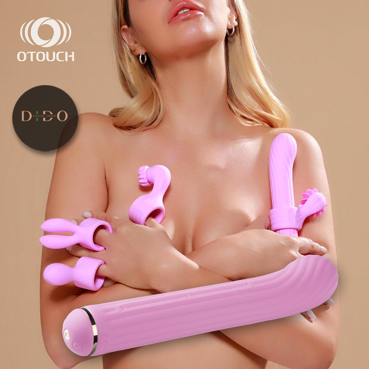 Вибратор Otouch Magic Stick S1 Plus - Pink