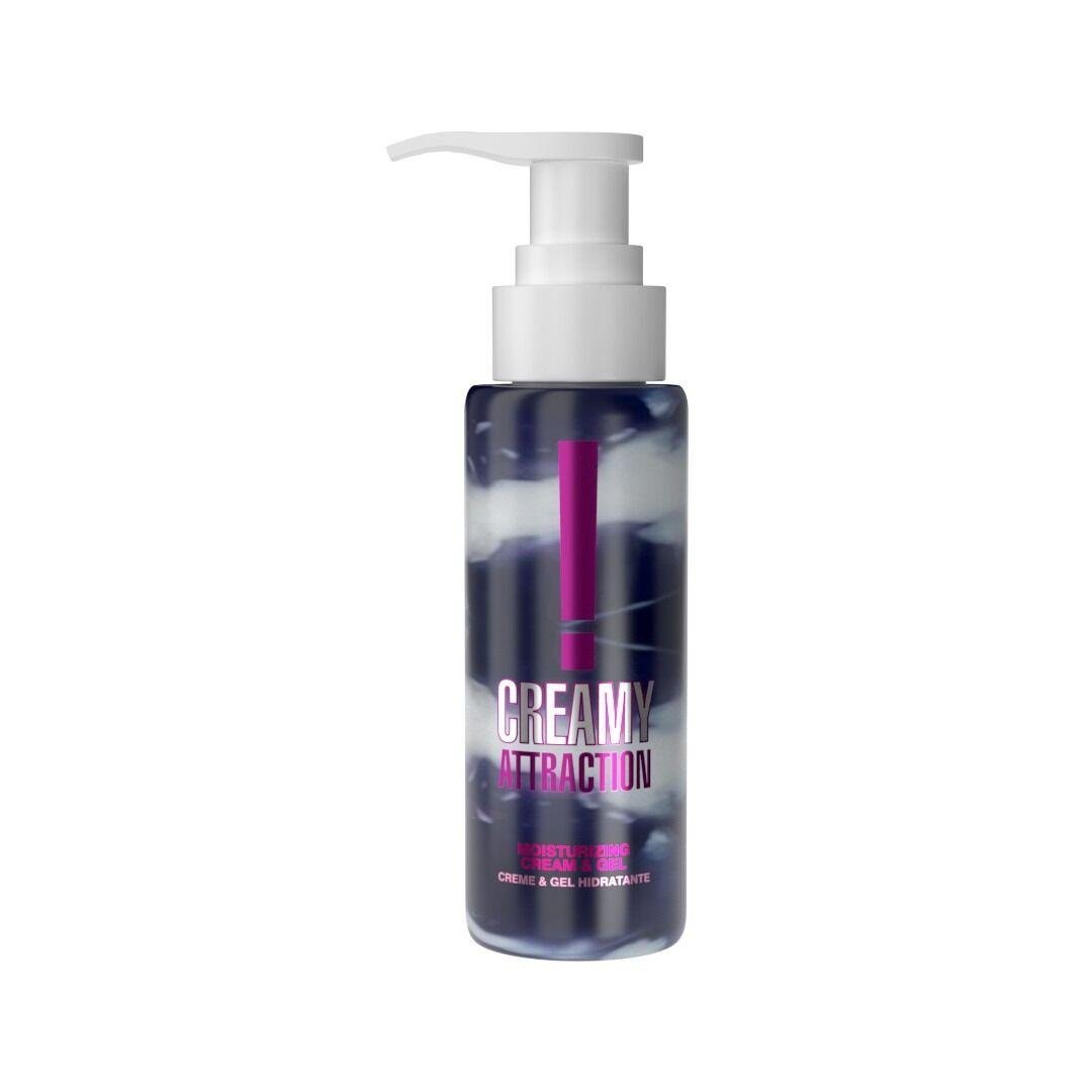 Увлажняющий крем-гель 2в1 Intt Creamy Attraction Blackberry 100мл для всего тела, вкус ежевики