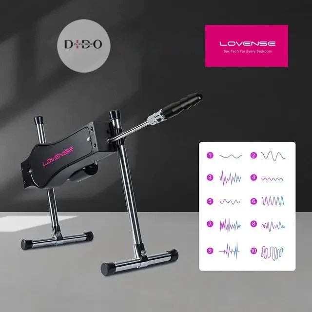 Смарт секс-машина Lovense Sex Machine, два штока и фаллоимитатора, можно для вебкама в DIDO