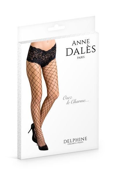 Колготки Anne De Ales DELPHINE T1 Black (м'ята упаковка) - Зображення 4