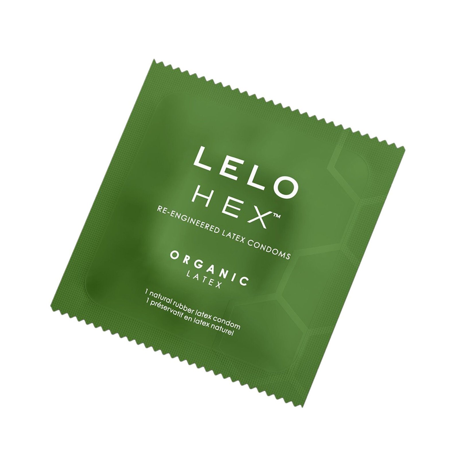 Презервативи LELO HEX Condoms Organic 12 Pack, тонкі та суперміцні (м'ята упаковка!!!) - Зображення 4