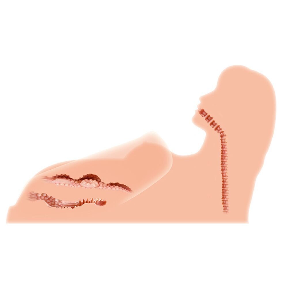 Мастурбатор Kokos Hera 3 2WayPlus з функцією масажу та вібрацією - Зображення 4