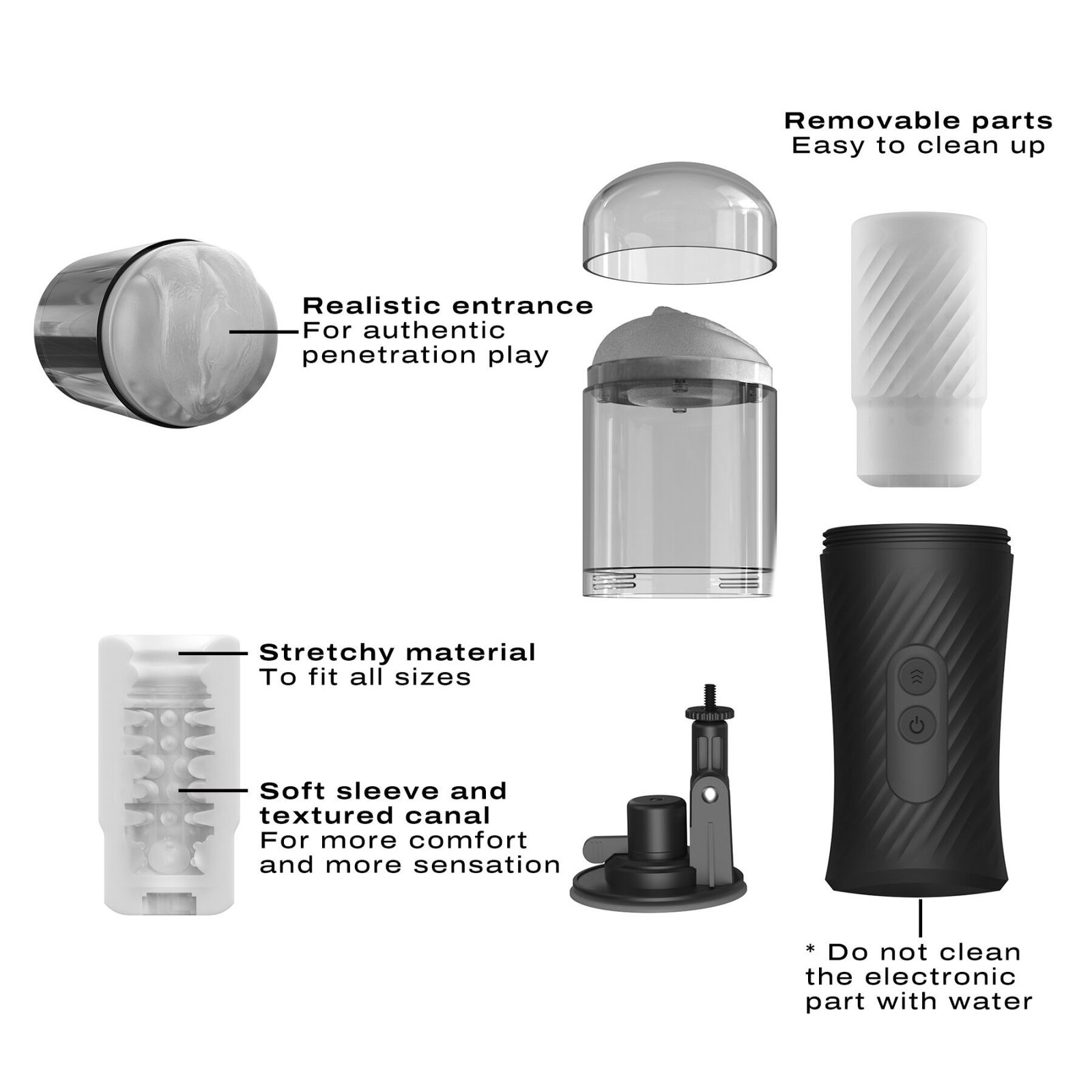 Автоматичний мастурбатор Dorcel THRUST BLOW (м'ята упаковка!!!) - Зображення 6