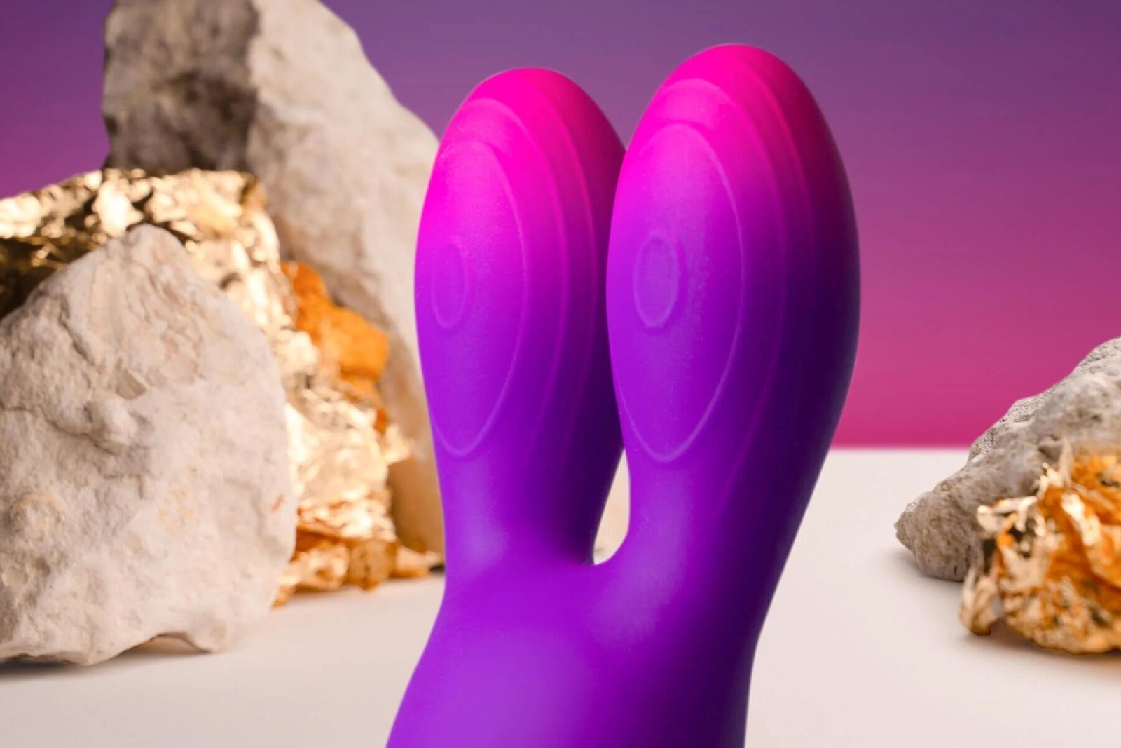 Вібратор Rocks Off Glo Girl - Bunny (м'ята упаковка!!!) - Зображення 5