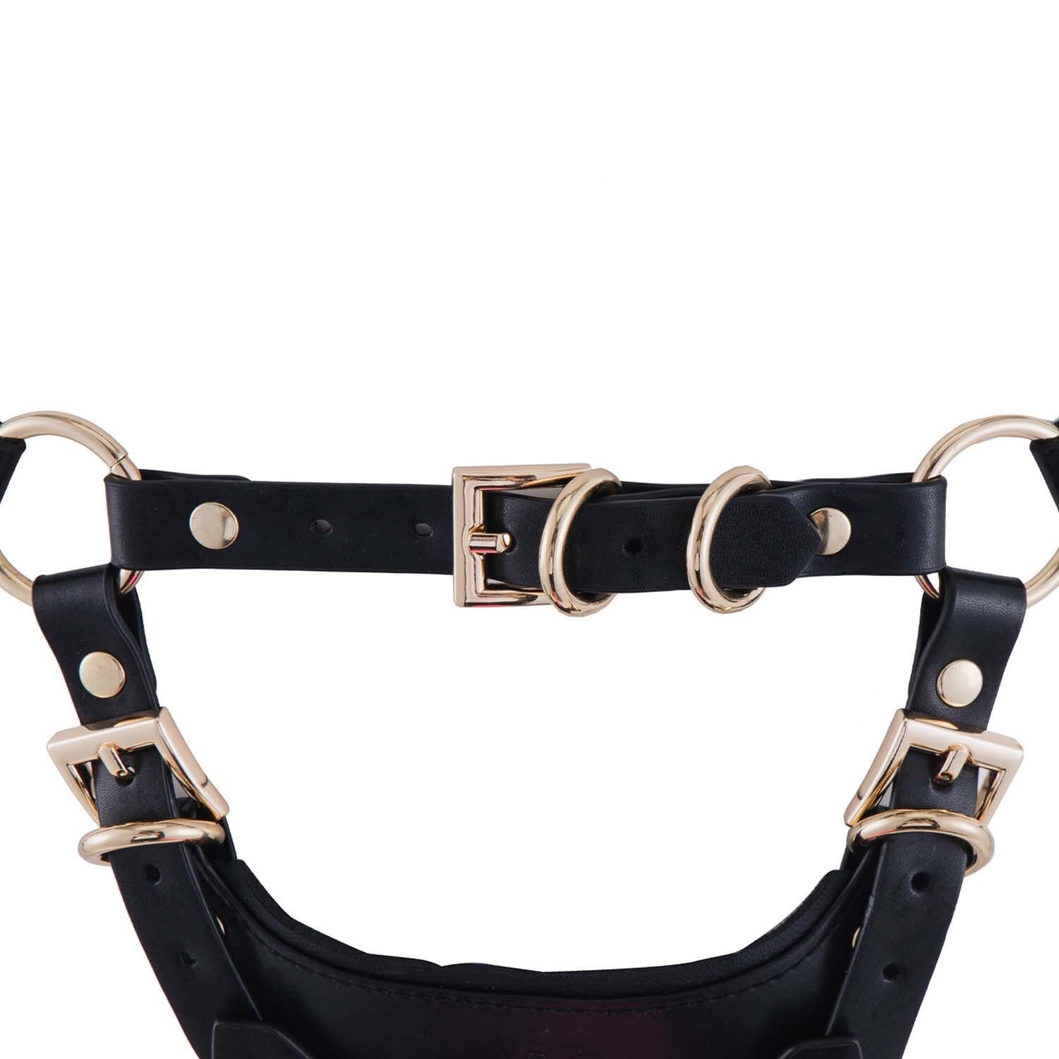 Страпон LOCKINK SEVANDA Queen Sheba Strapon Golden Dildo (м'ята упаковка!!!) - Зображення 6