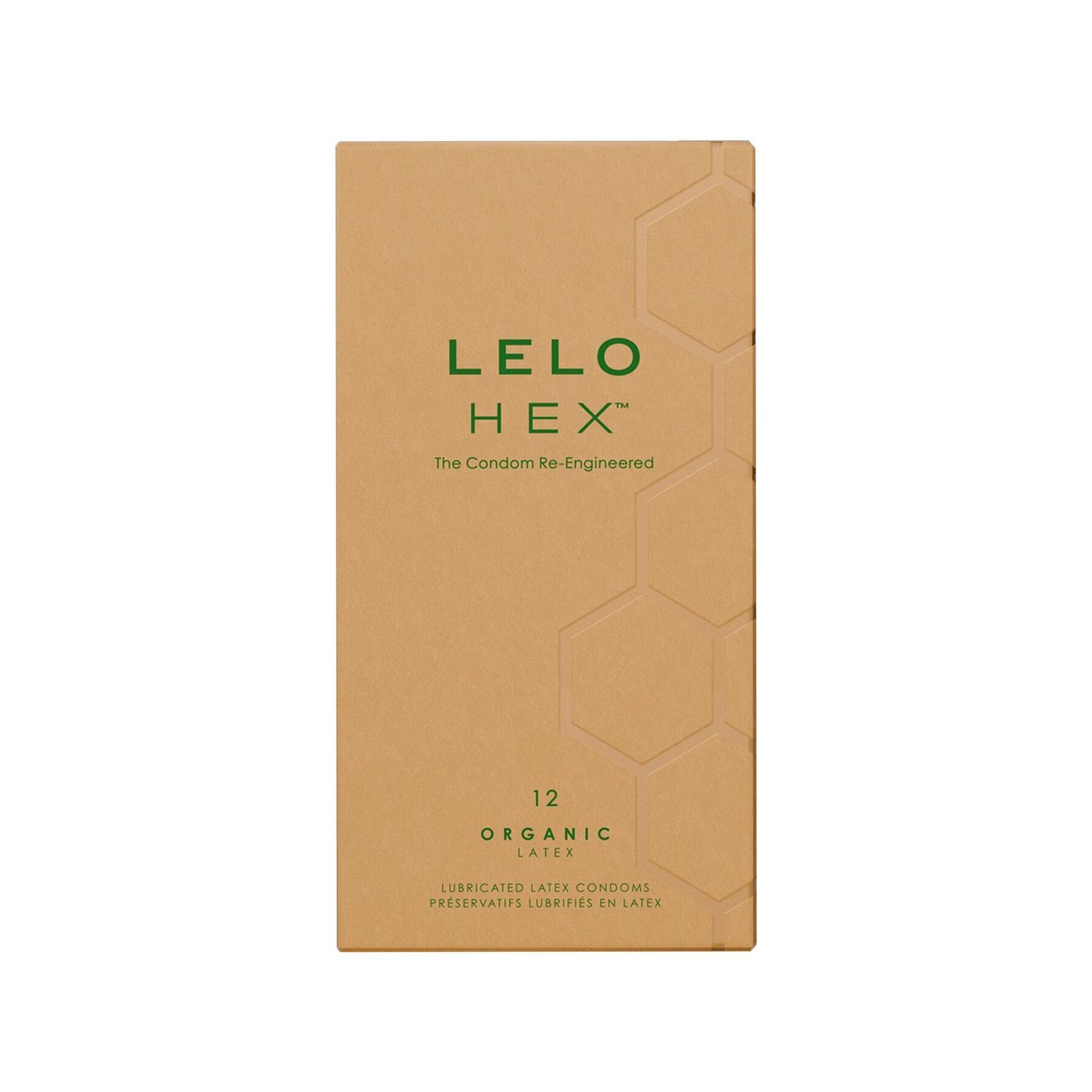 Презервативи LELO HEX Condoms Organic 12 Pack, тонкі та суперміцні (м'ята упаковка!!!) - Зображення 3