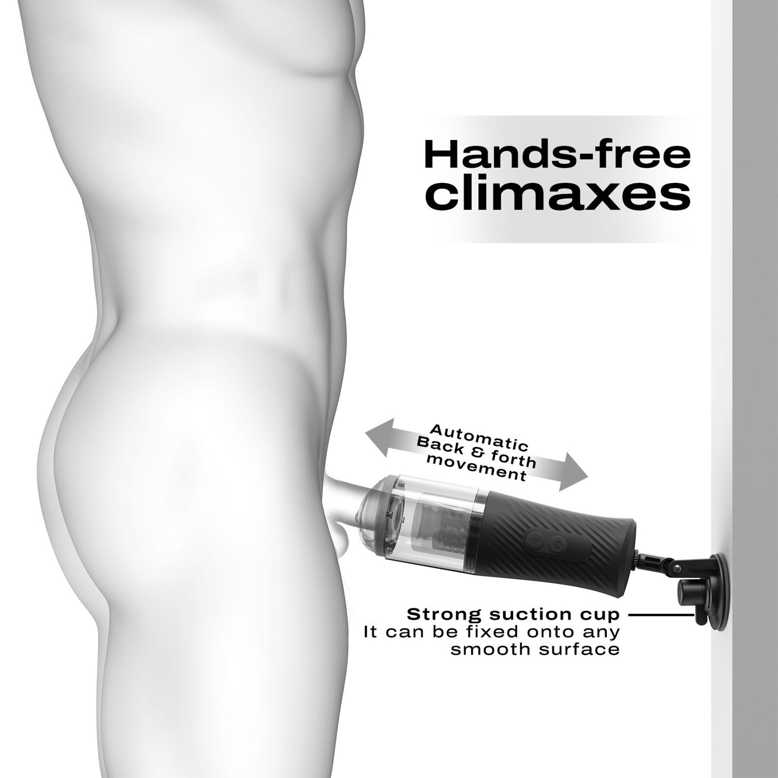 Автоматичний мастурбатор Dorcel THRUST BLOW (м'ята упаковка!!!) - Зображення 4