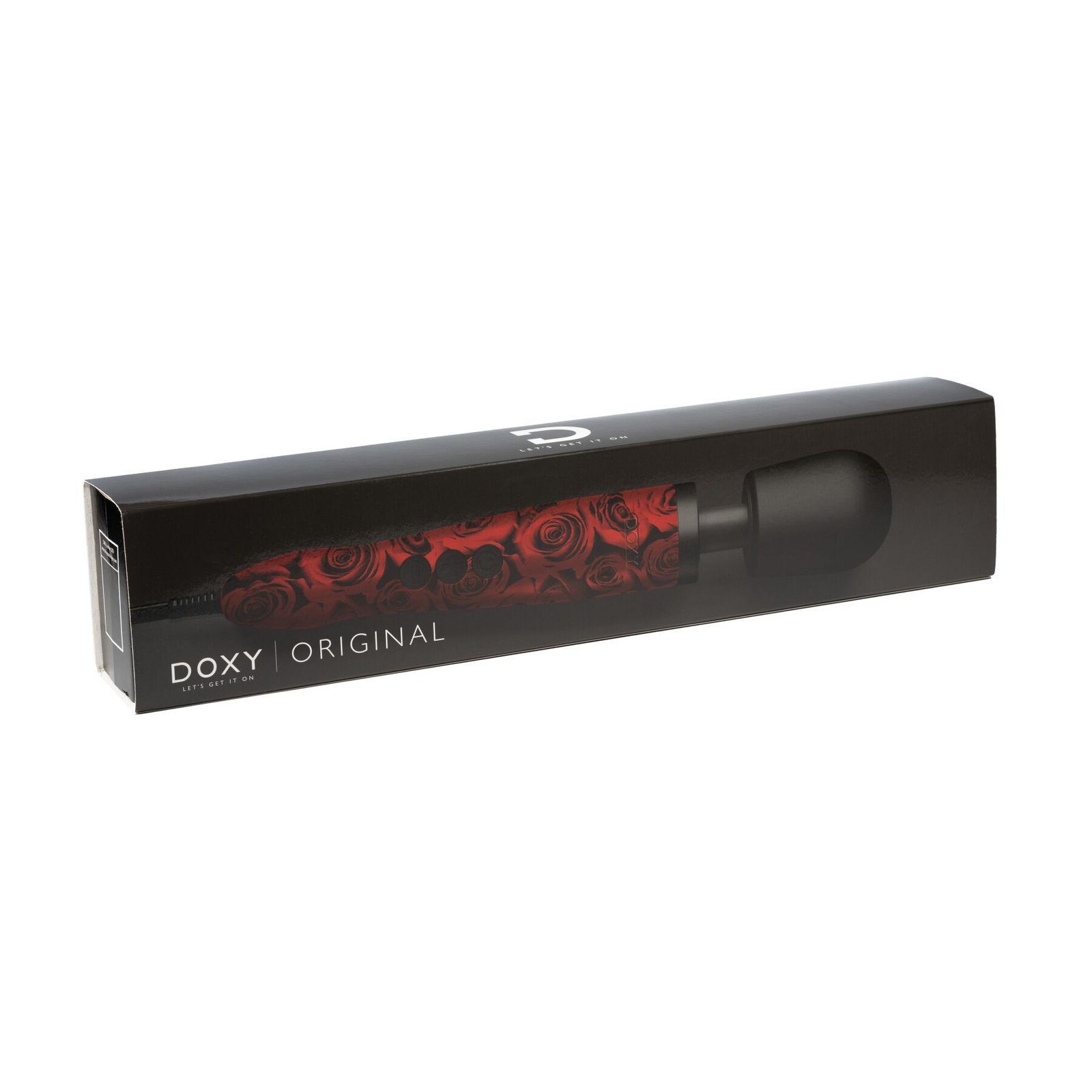 Вібромасажер DOXY Original ROSE PATTERN, дуже потужний, живлення 220В, пульсівні вібрації - Зображення 6