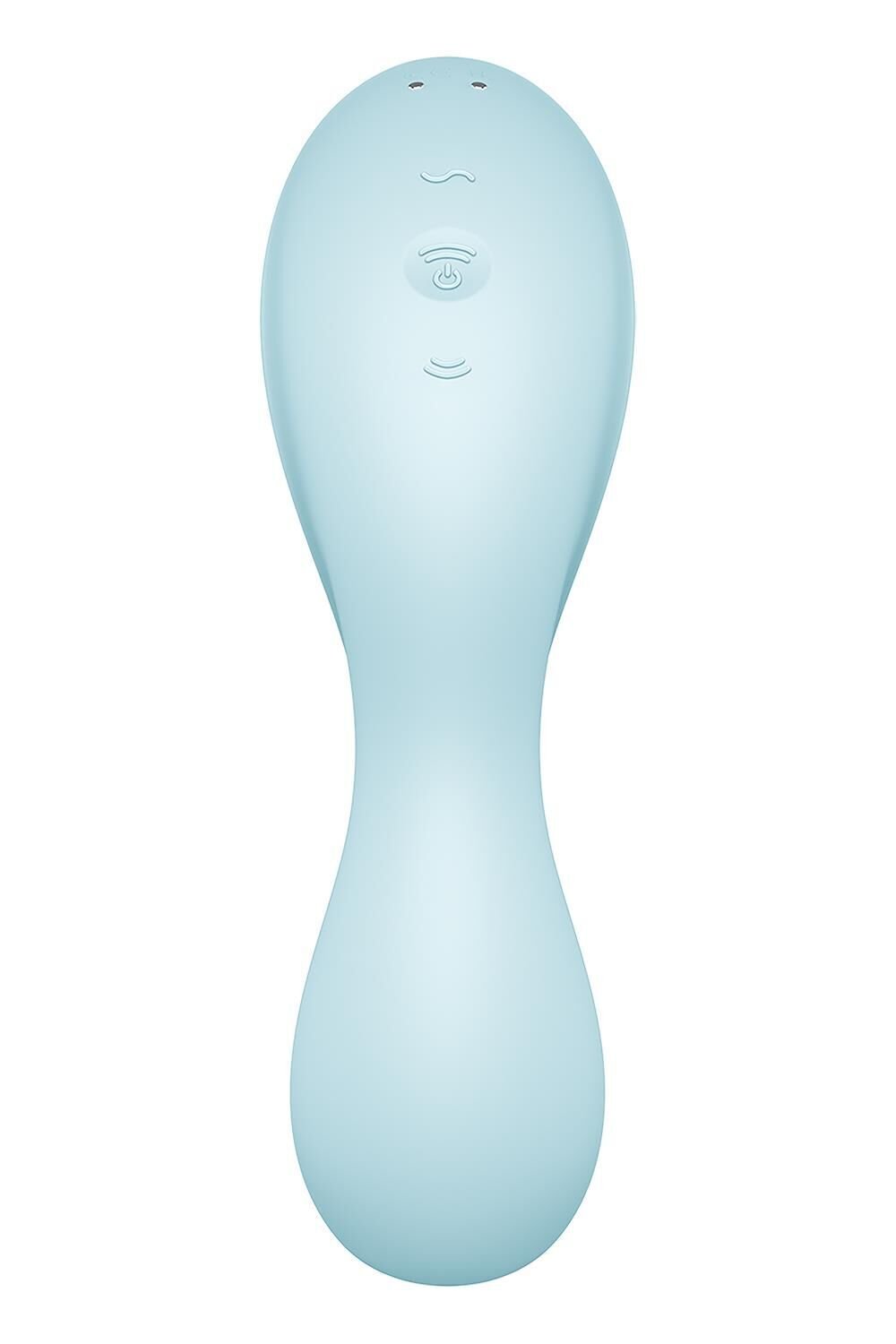 Вакуумний смарт-стимулятор із вібрацією Satisfyer Curvy Trinity 5 (Blue) (м'ята упаковка!!!) - Зображення 7