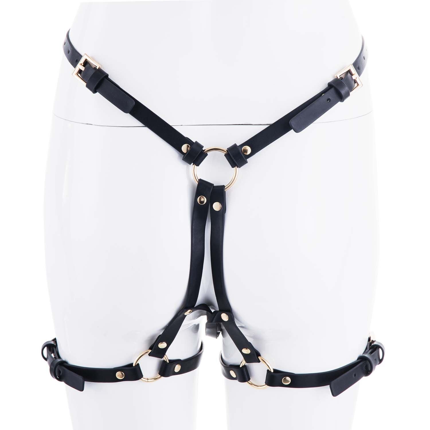 Страпон LOCKINK SEVANDA Queen Sheba Strapon Golden Dildo (м'ята упаковка!!!) - Зображення 7