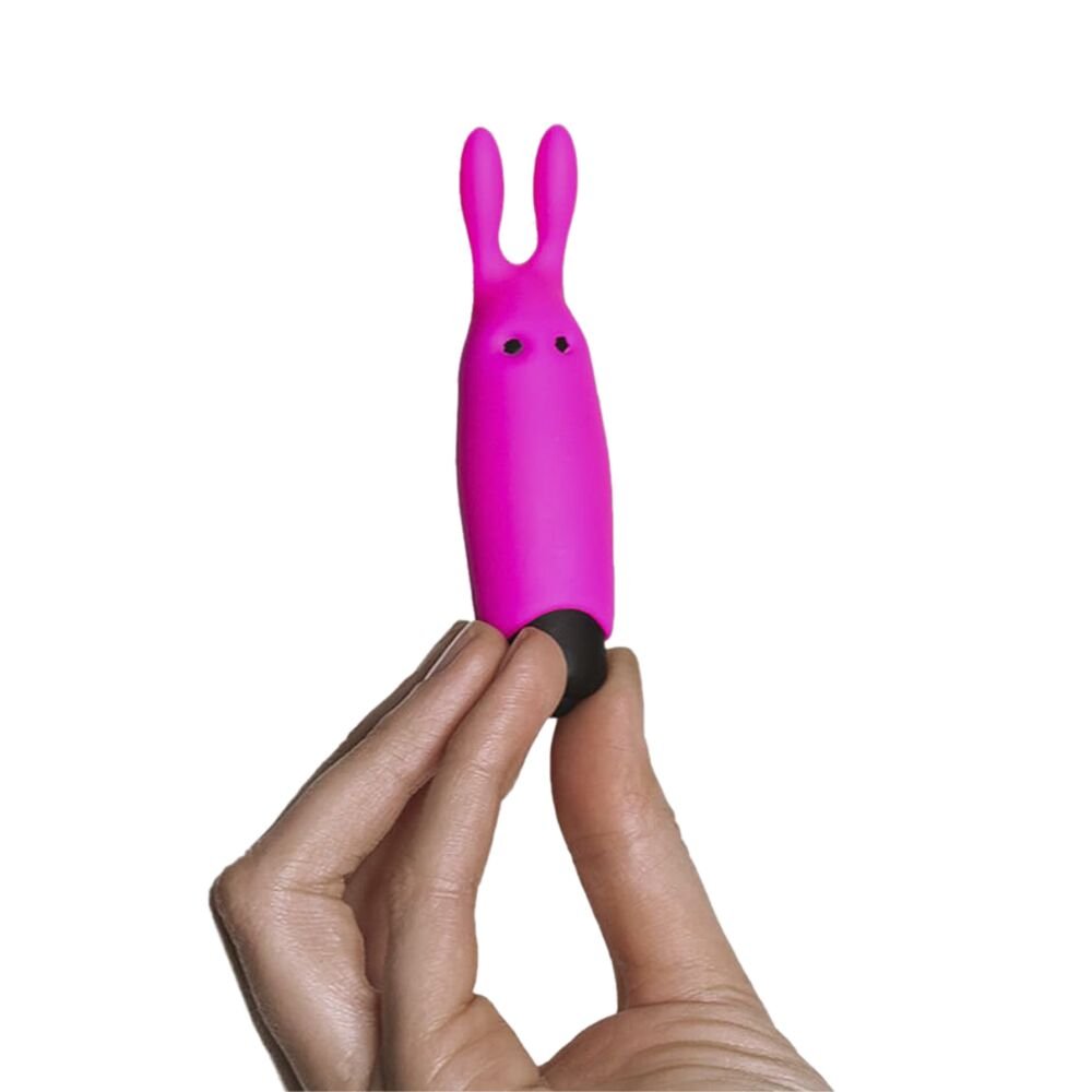 Віброкуля Adrien Lastic Pocket Vibe Rabbit Pink зі стимулювальними вушками - Зображення 4