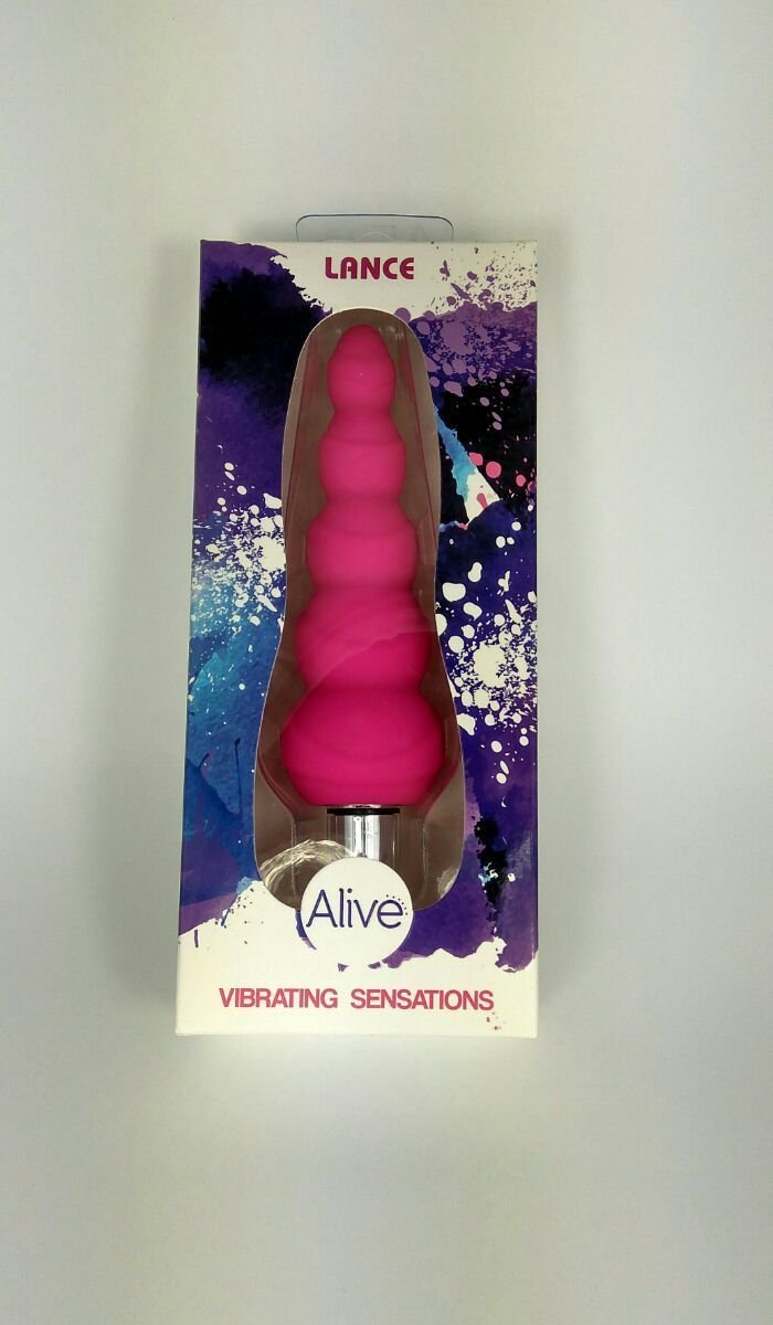 Анальний вібростимулятор Alive Lance, силікон, макс. діаметр 2,9 см (передостання кулька) - Зображення 5