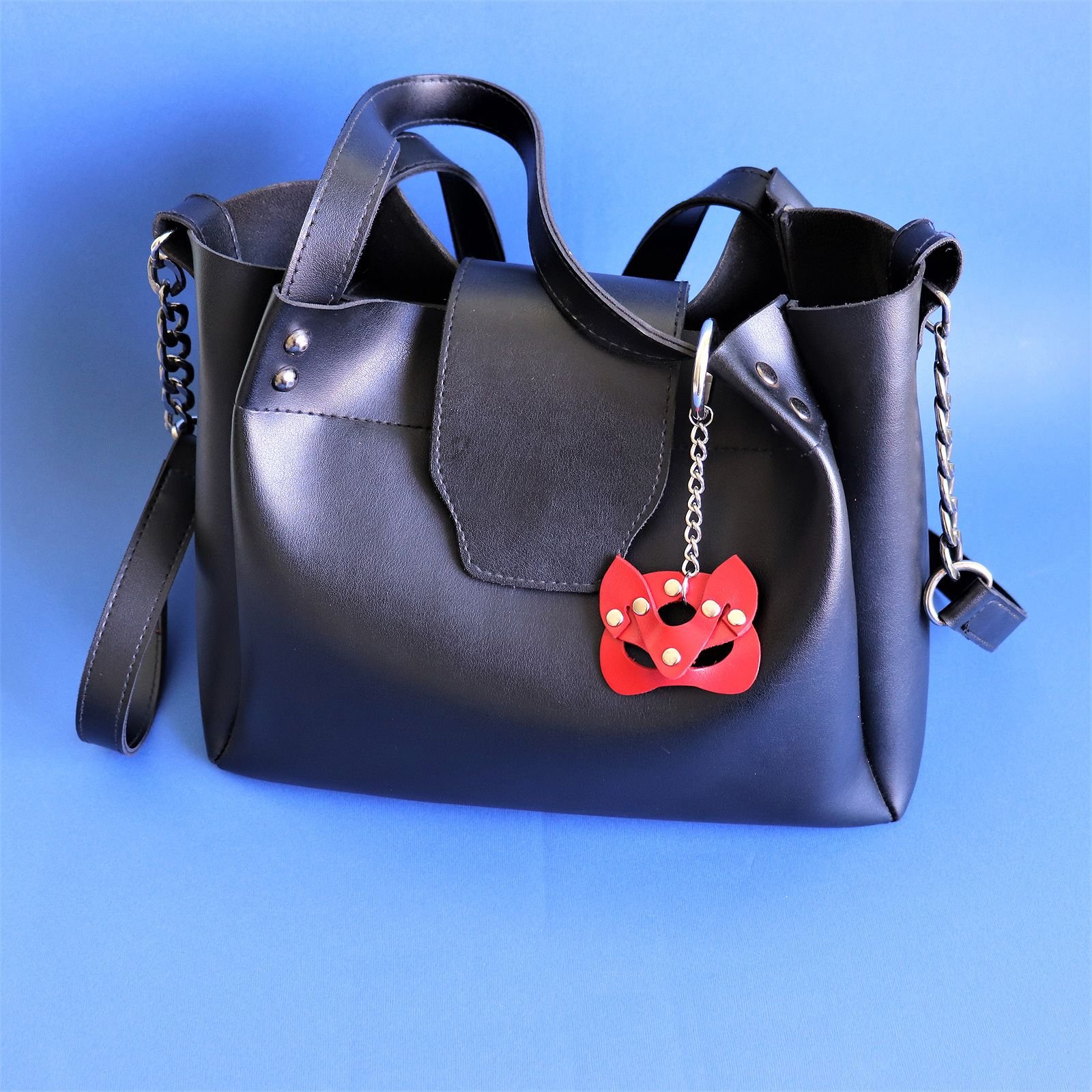 Брелок Кішечка Червоний - Зображення 3