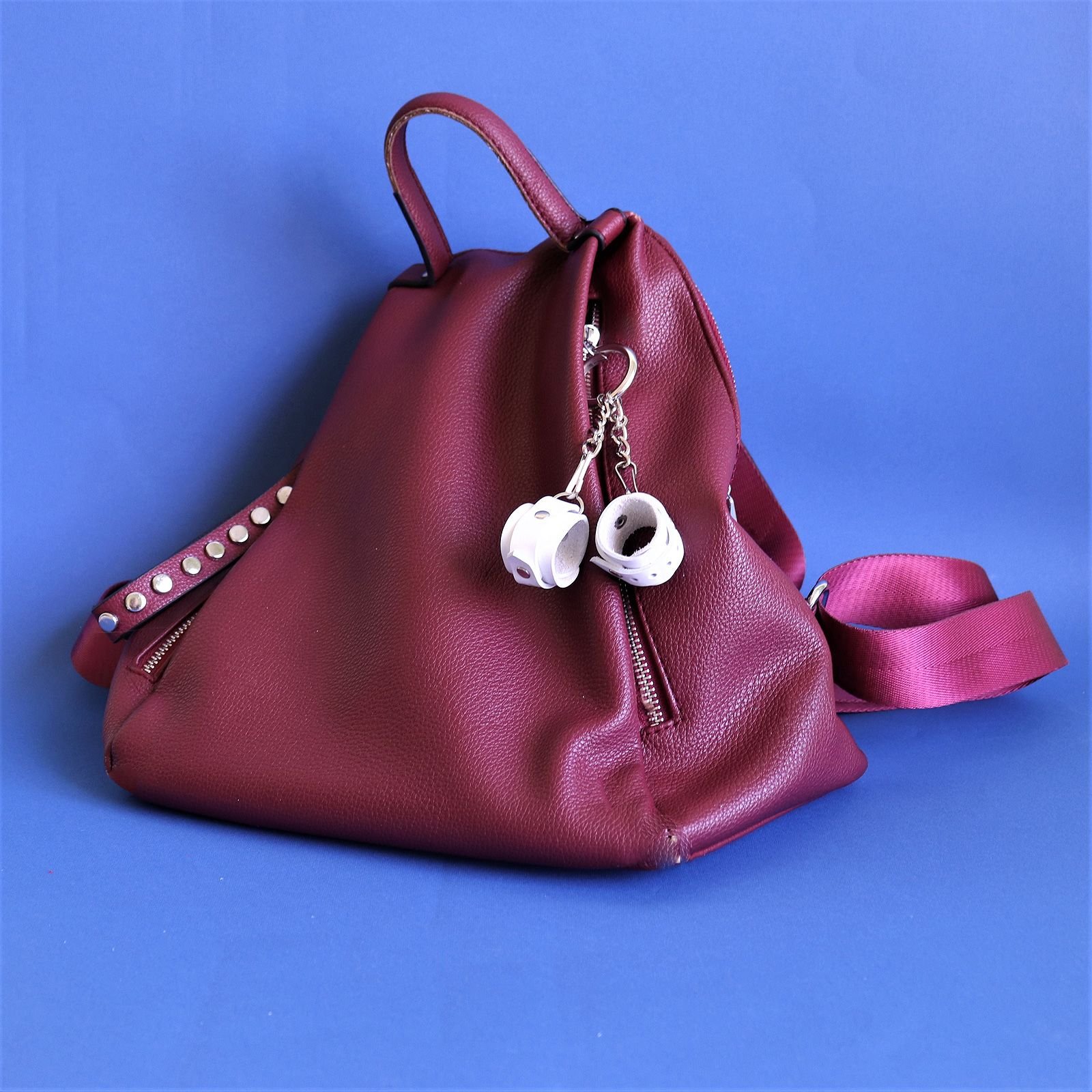 Брелок Наручники Білий - Зображення 3