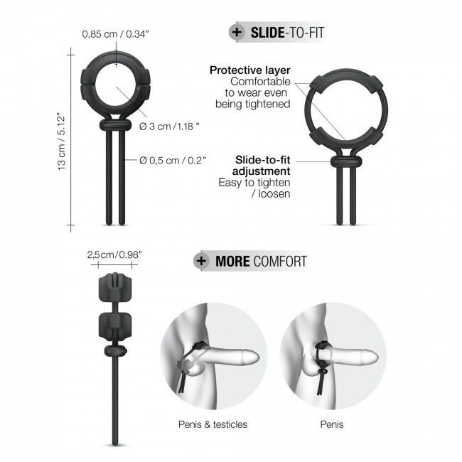Регульоване ерекційне кільце Dorcel FIT RING - Зображення 14