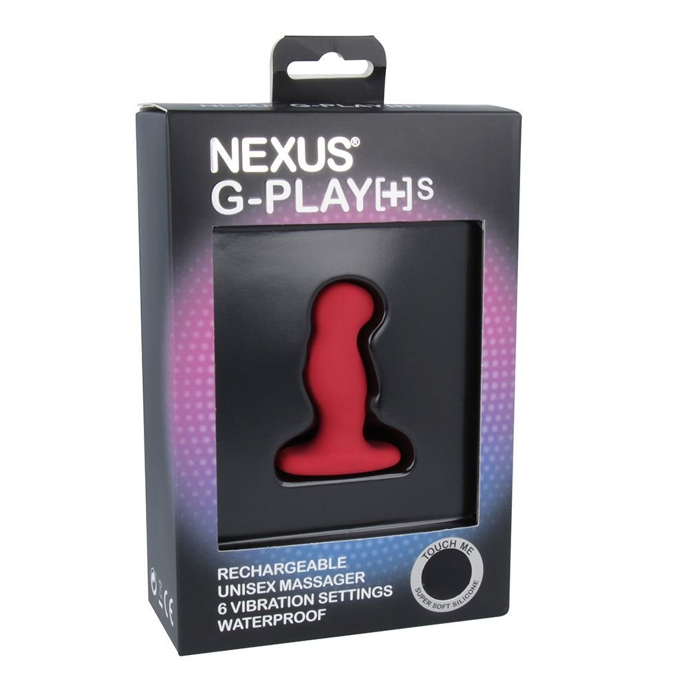 Вібромасажер простати Nexus G-Play Plus S Red, макс діаметр 2,3 см, перезаряджуваний - Зображення 4