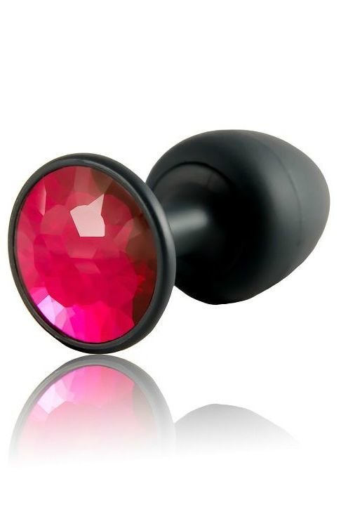 Анальна пробка Dorcel Geisha Plug Ruby M з кулькою всередині, створює вібрації, макс. діаметр 3,2см - Зображення 4