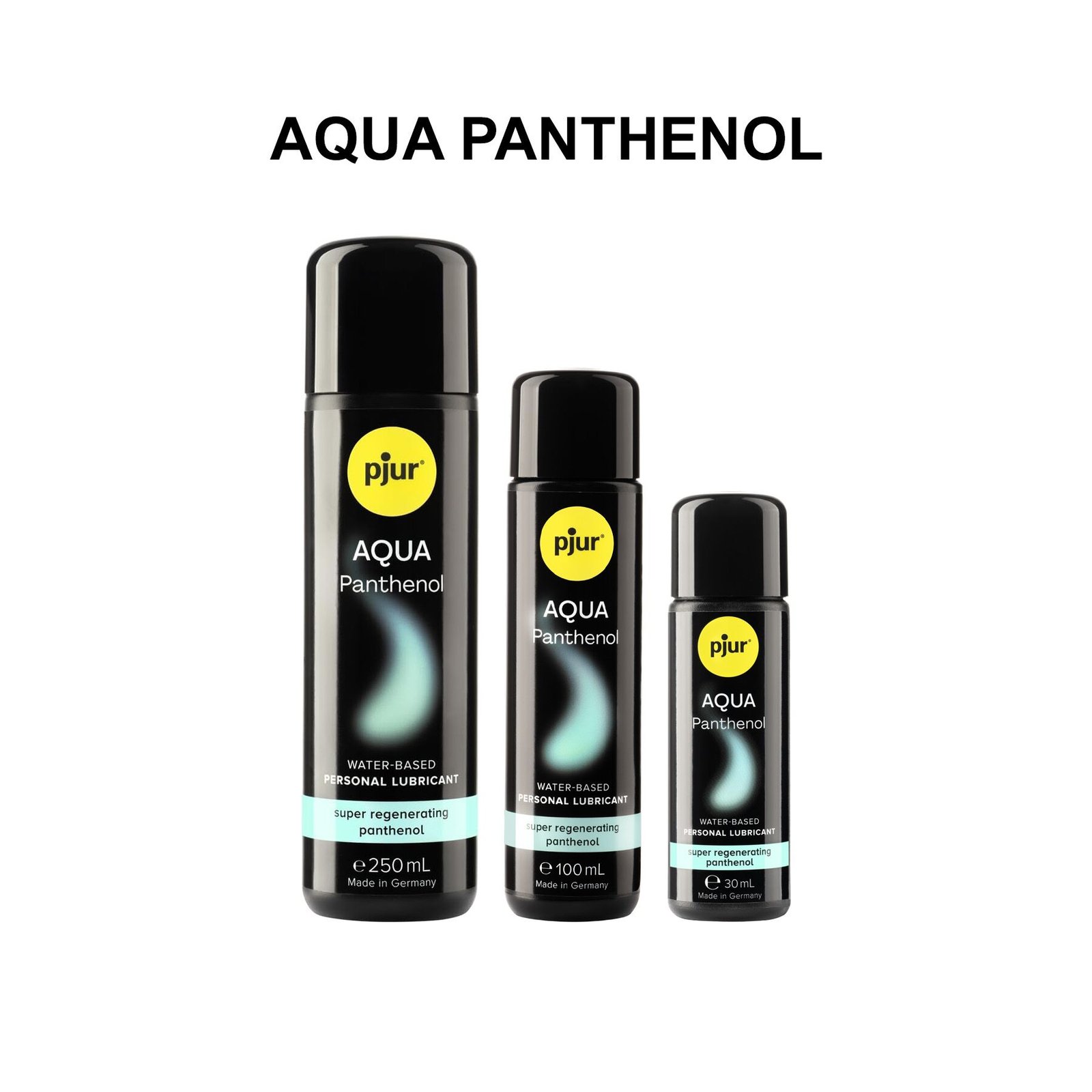 Змазка на водній основі pjur Aqua Panthenol 250 мл з пантенолом, догляд та зволоження - Зображення 4