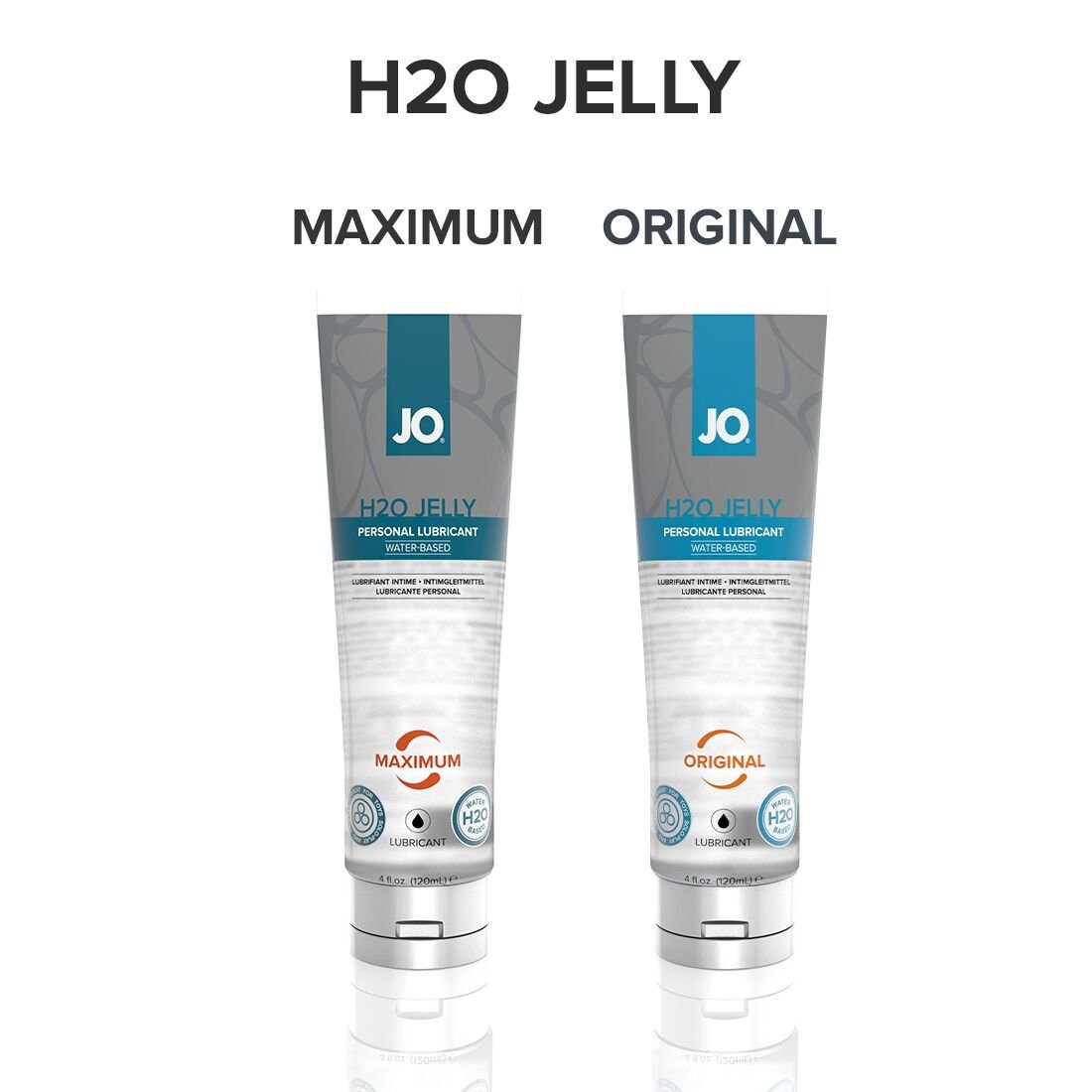Густий лубрикант на водній основі JO H2O JELLY — ORIGINAL (120 мл), без парабенів та гліколю - Зображення 5