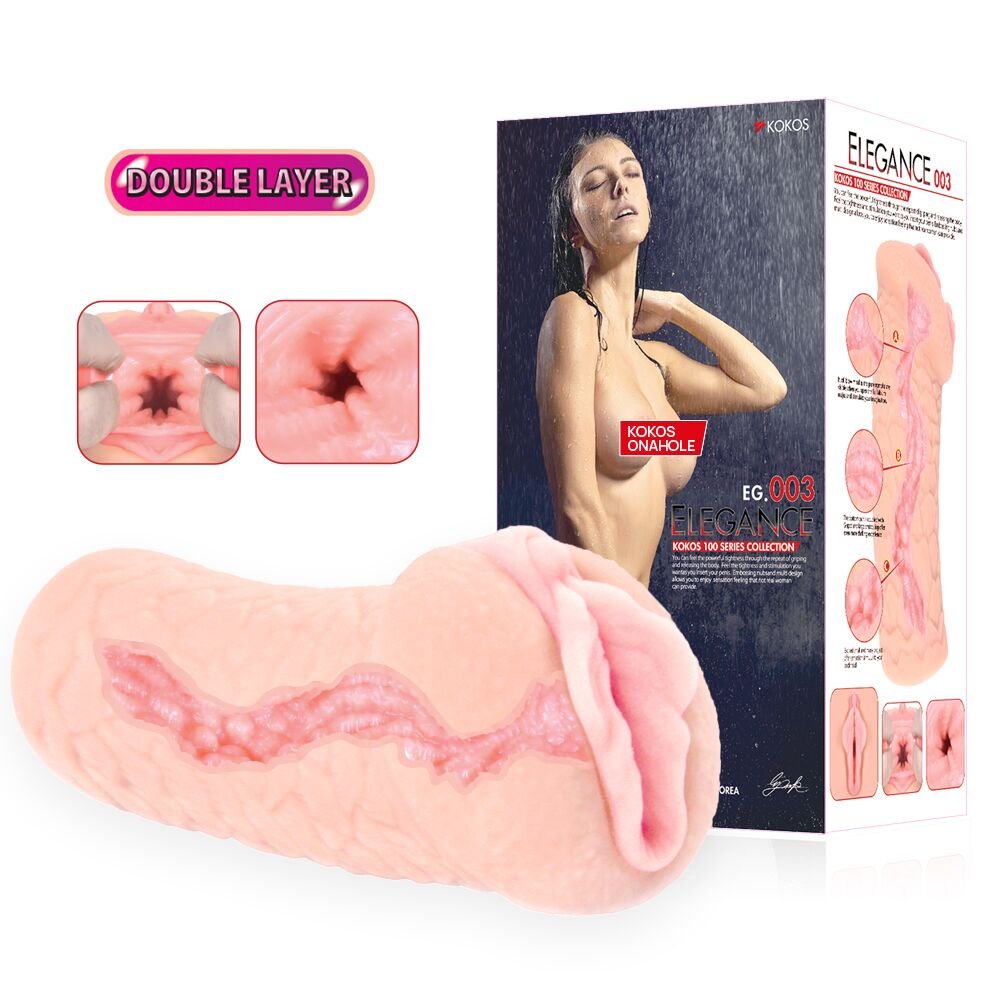Мастурбатор Kokos Elegance 003 Double Layer - Зображення 5